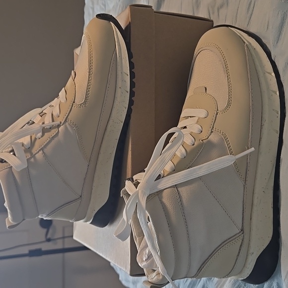 Madewell-The Sneaker Boot in Washed Nubuck Color Harvest Moon Multi-Size 8 - Picture 8 of 17